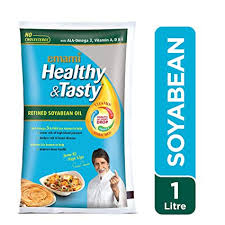 Emami Healthy & Tasty Refined Soyabean Oil (Pouch)